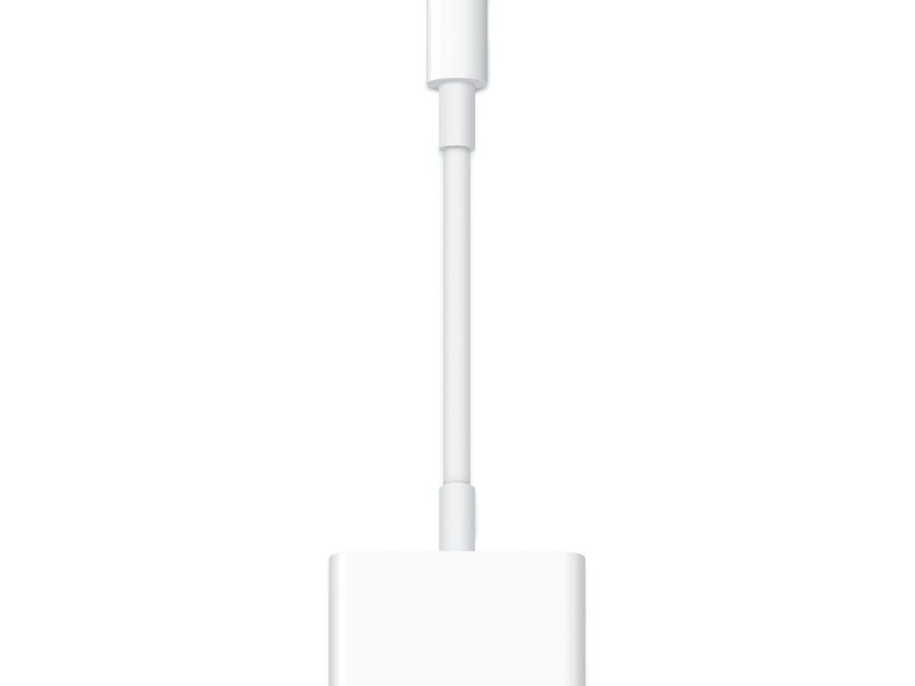 ADAPTADOR LIGHTNING AV DIGITAL IPAD E IPHONE