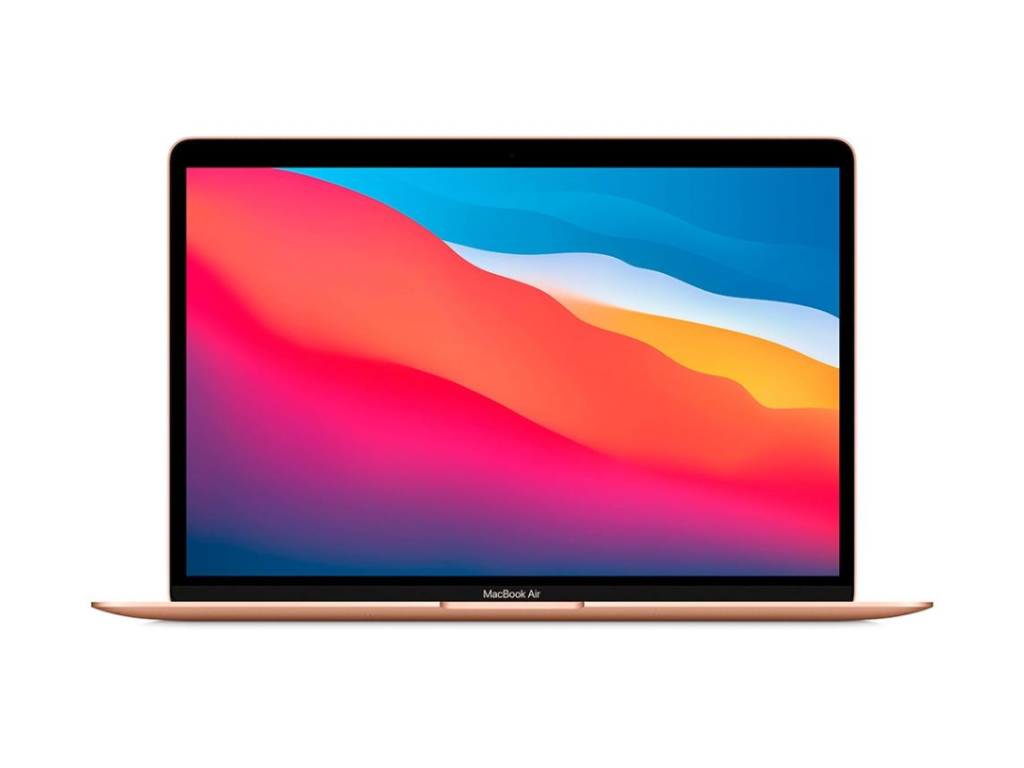 MACBOOK AIR 13.3 CHIP M1 CPU 8C GPU 7C 8GB RAM 256 SSD DOURADO