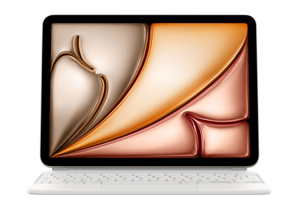 MAGIC KEYBOARD BRANCO PARA IPAD PRO 11 4ª GERAÇÃO E IPAD AIR 5ª GERAÇÃO