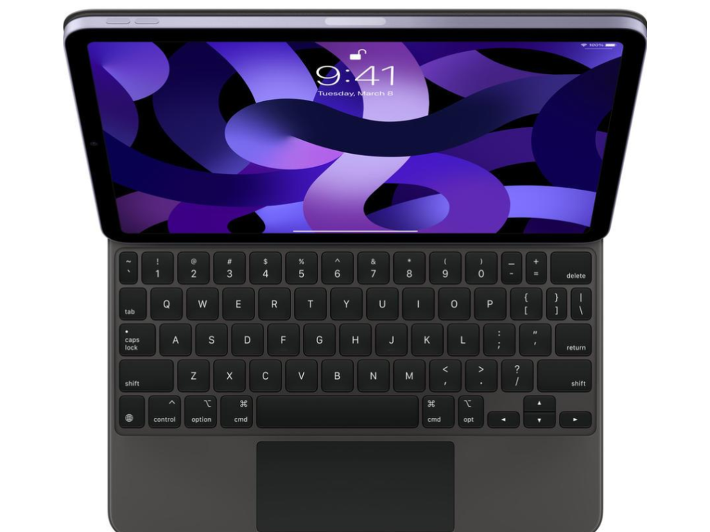 MAGIC KEYBOARD PRETO PARA IPAD PRO 11 3ª GERAÇÃO E IPAD AIR 4ª GERAÇÃO