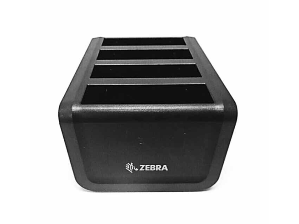 Base de Carregamento de Baterias com Slot Quadruplo Zebra