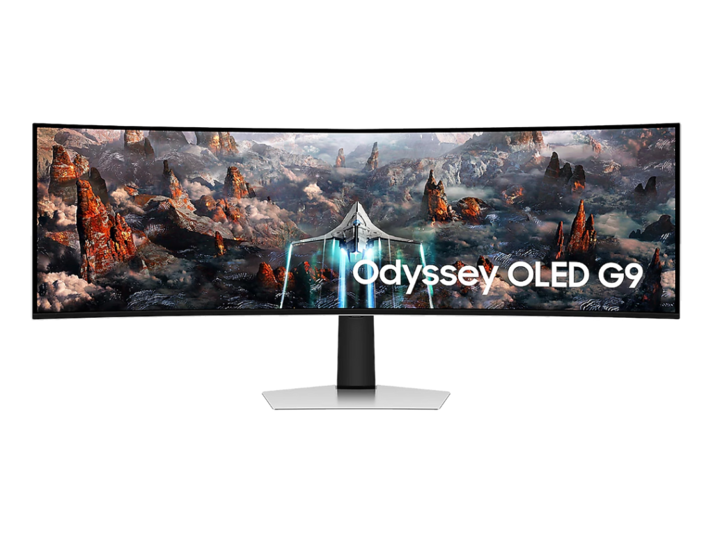 Monitor Gamer Samsung Odyssey OLED G9 49" 4K 240Hz Prata